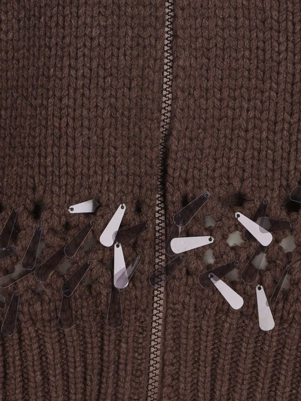 Brunello Cucinelli Brown Wool Sweater