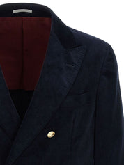 Brunello Cucinelli Blue Jacket for Men