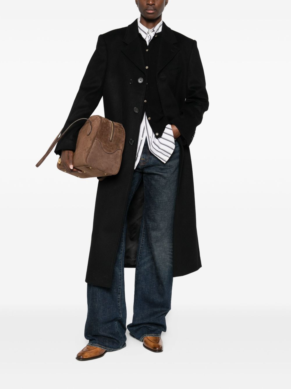 Dunst Black Coat for Women