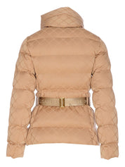 Elisabetta Franchi Beige Wool Coat