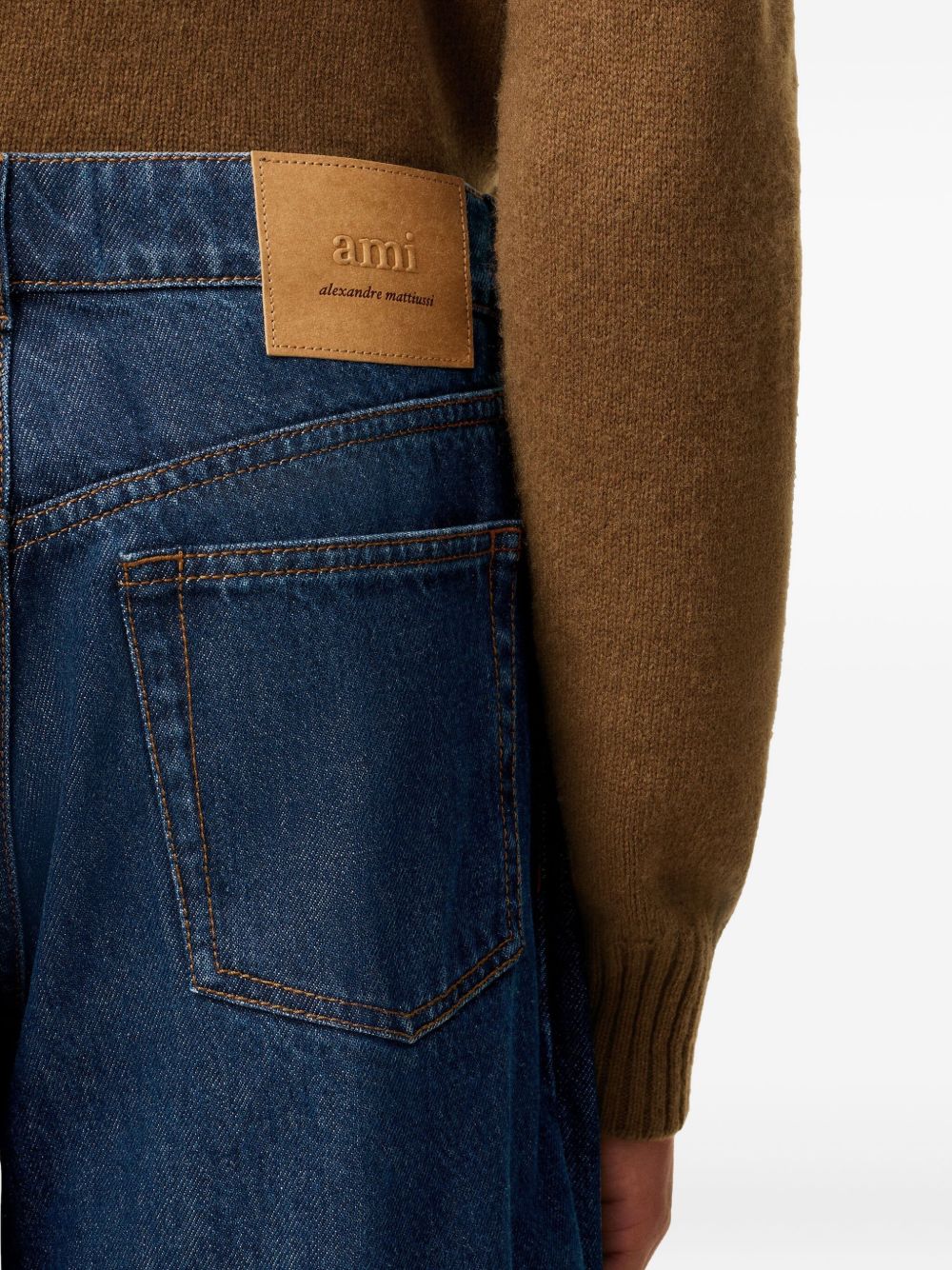 Ami Paris Blue Denim Jeans