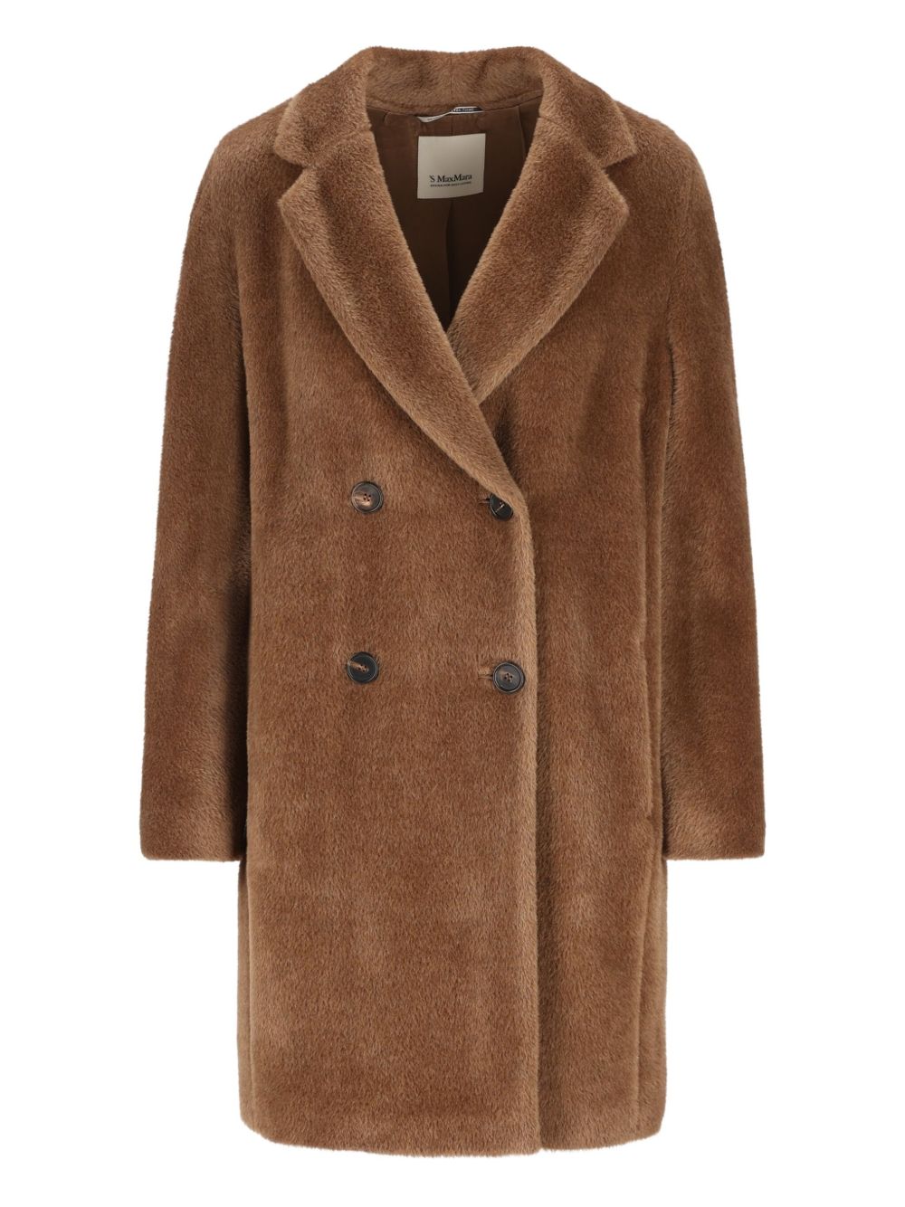 S Max Mara Camel Wool Coat
