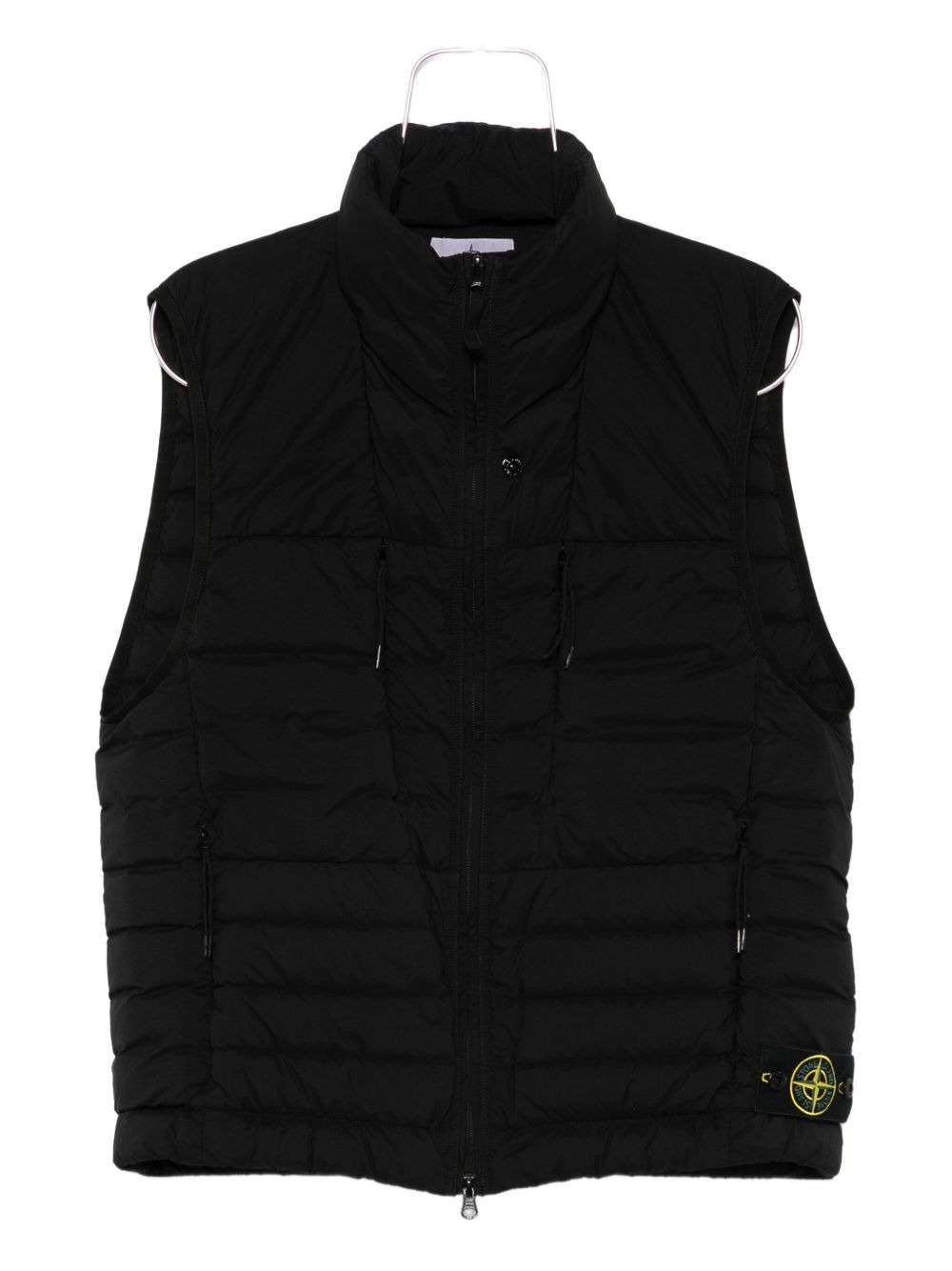 Stone Island Black Down Vest