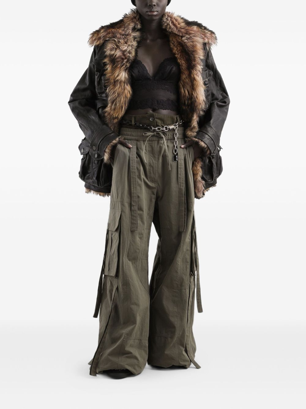 Dolce & Gabbana Green Trousers for Women