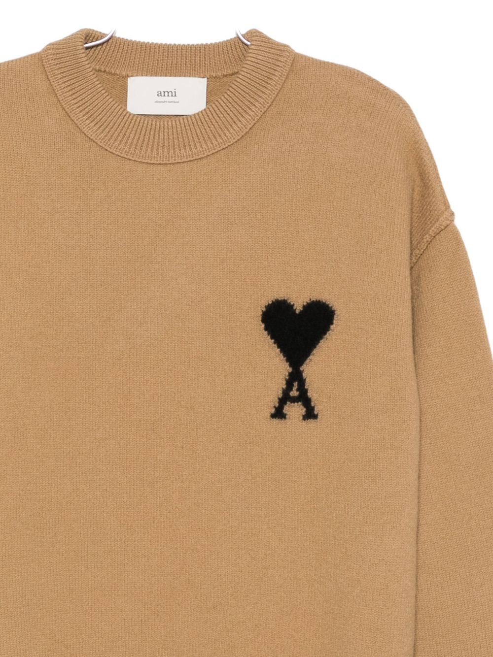 Ami Paris Camel Sweater