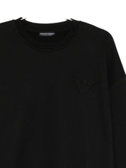Emporio Armani Black Wool Sweater
