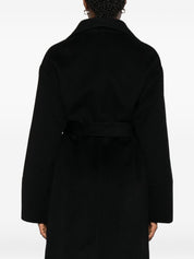 Soft Goat Black Coat for Women
