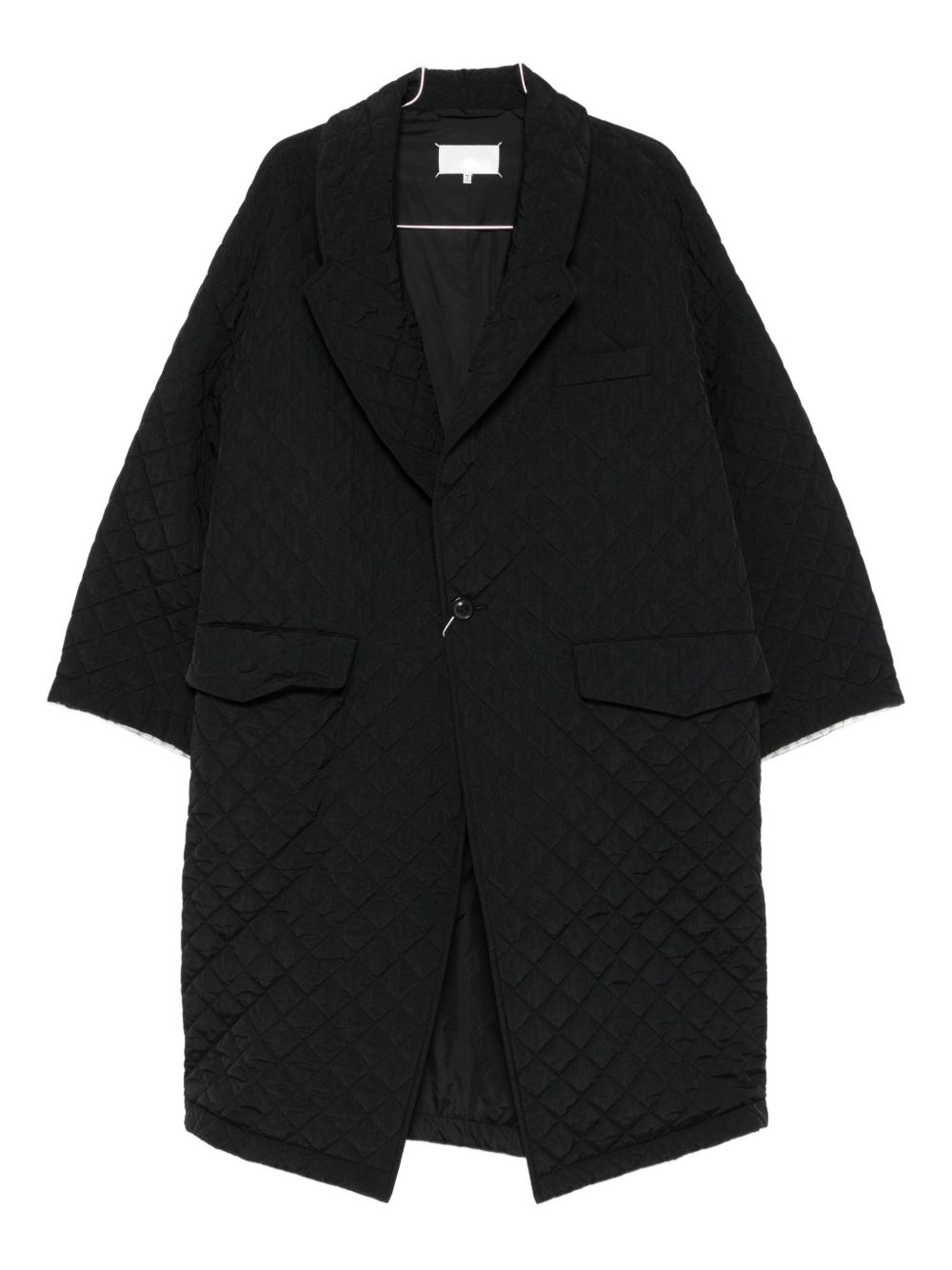 Maison Margiela Black Wool Coat