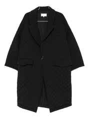 Maison Margiela Black Wool Coat