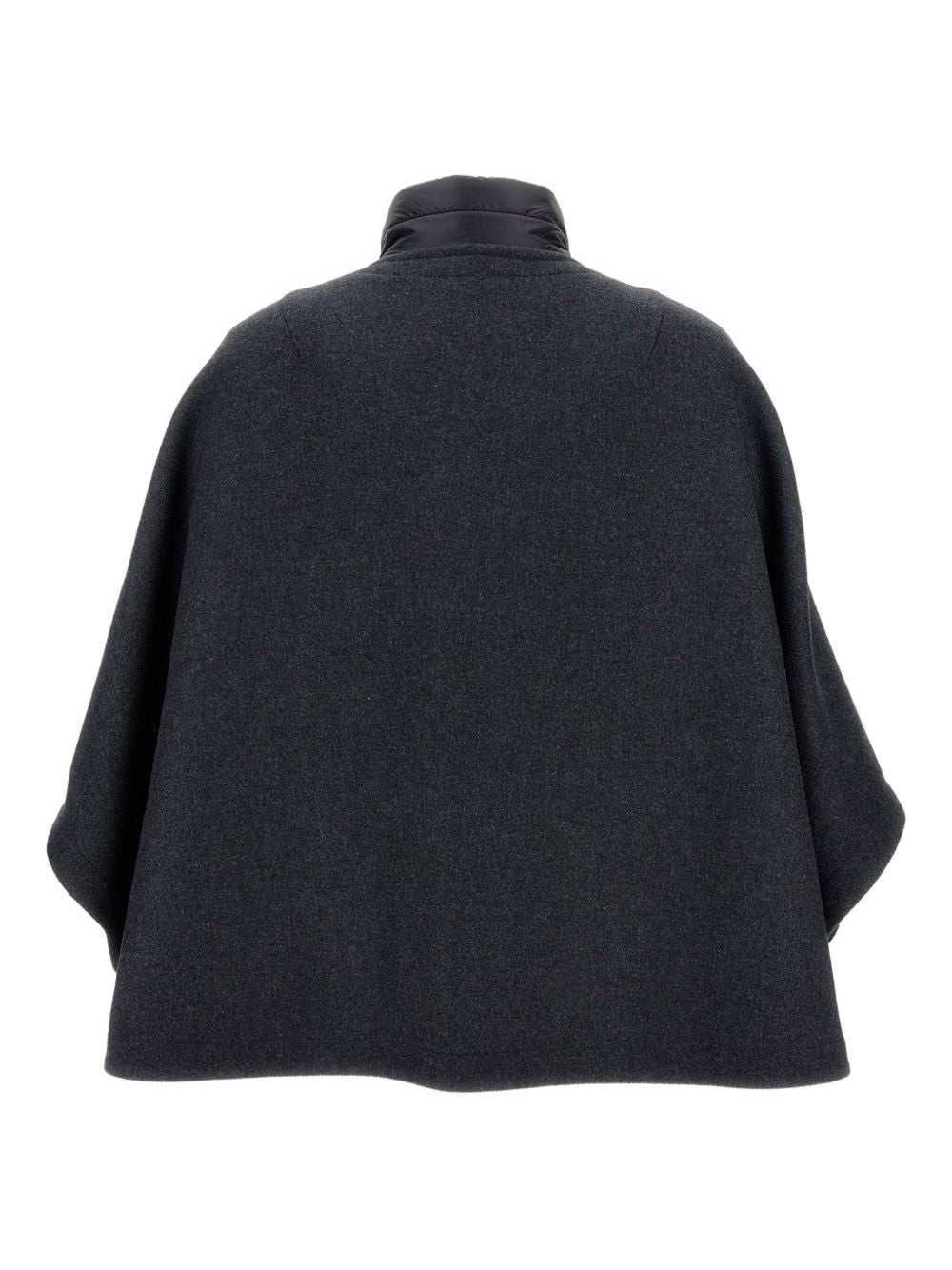 Fay Black Women's Jacket — Reversible Cape Elegance