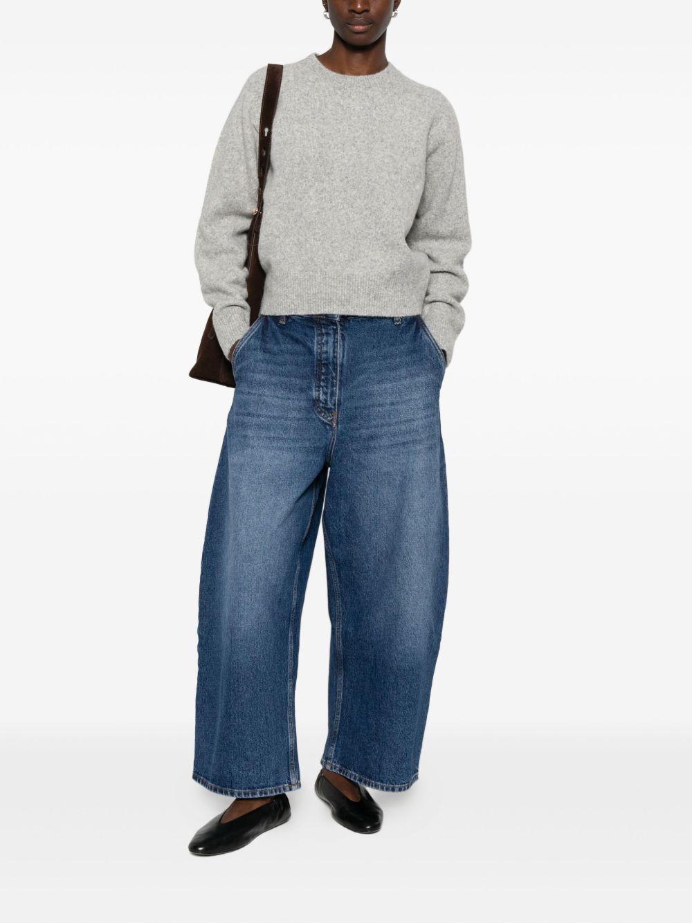 Dunst Light Grey Women's Sweater