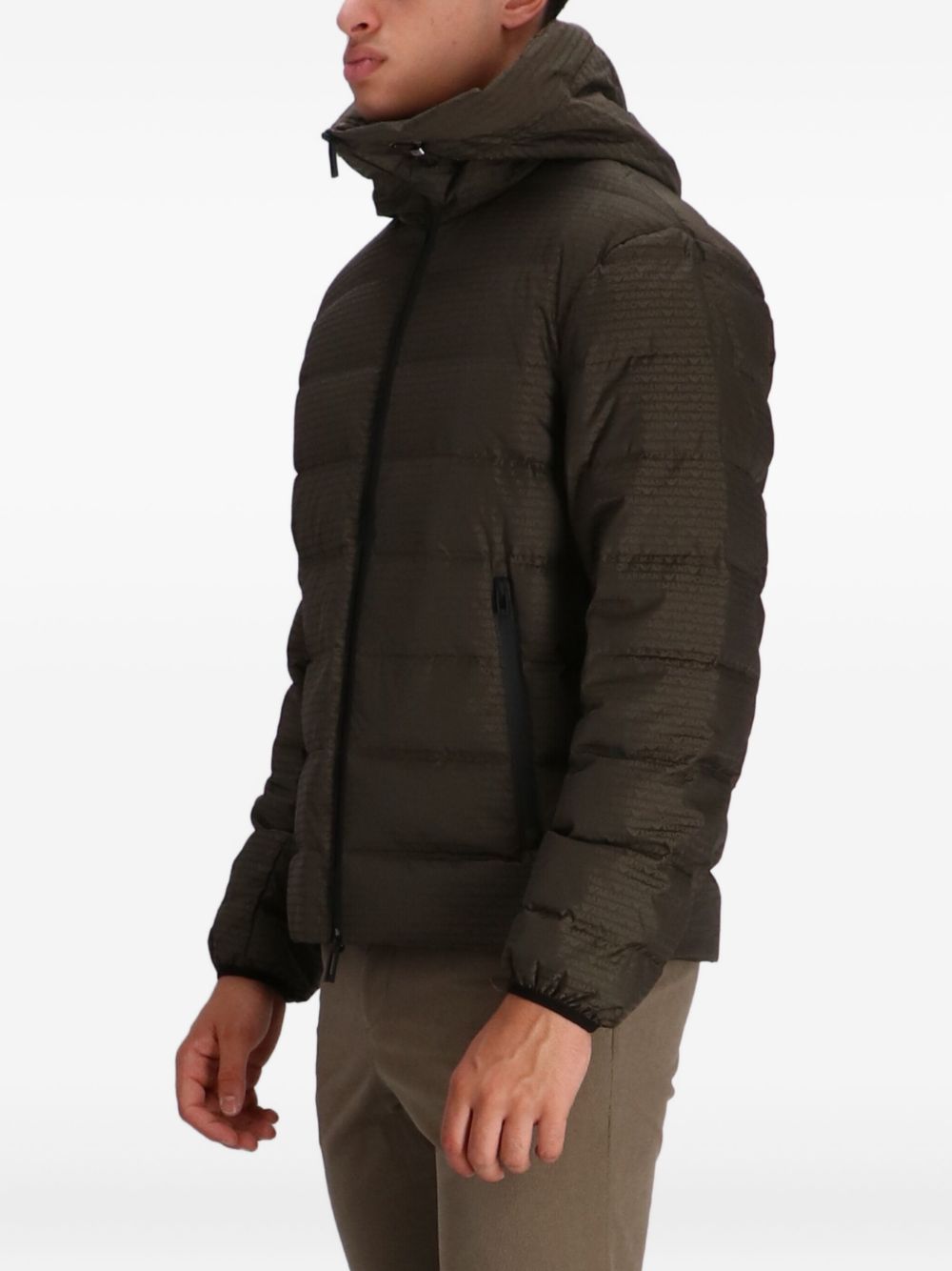 Emporio Armani Green Men's Coat