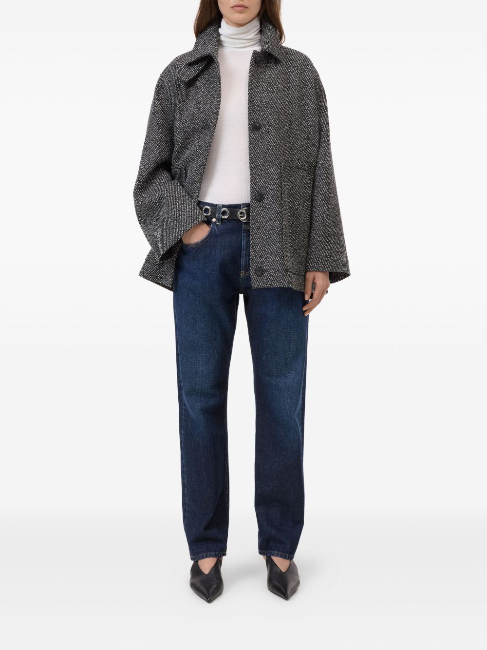 Closed Grey Wool Coat for Women