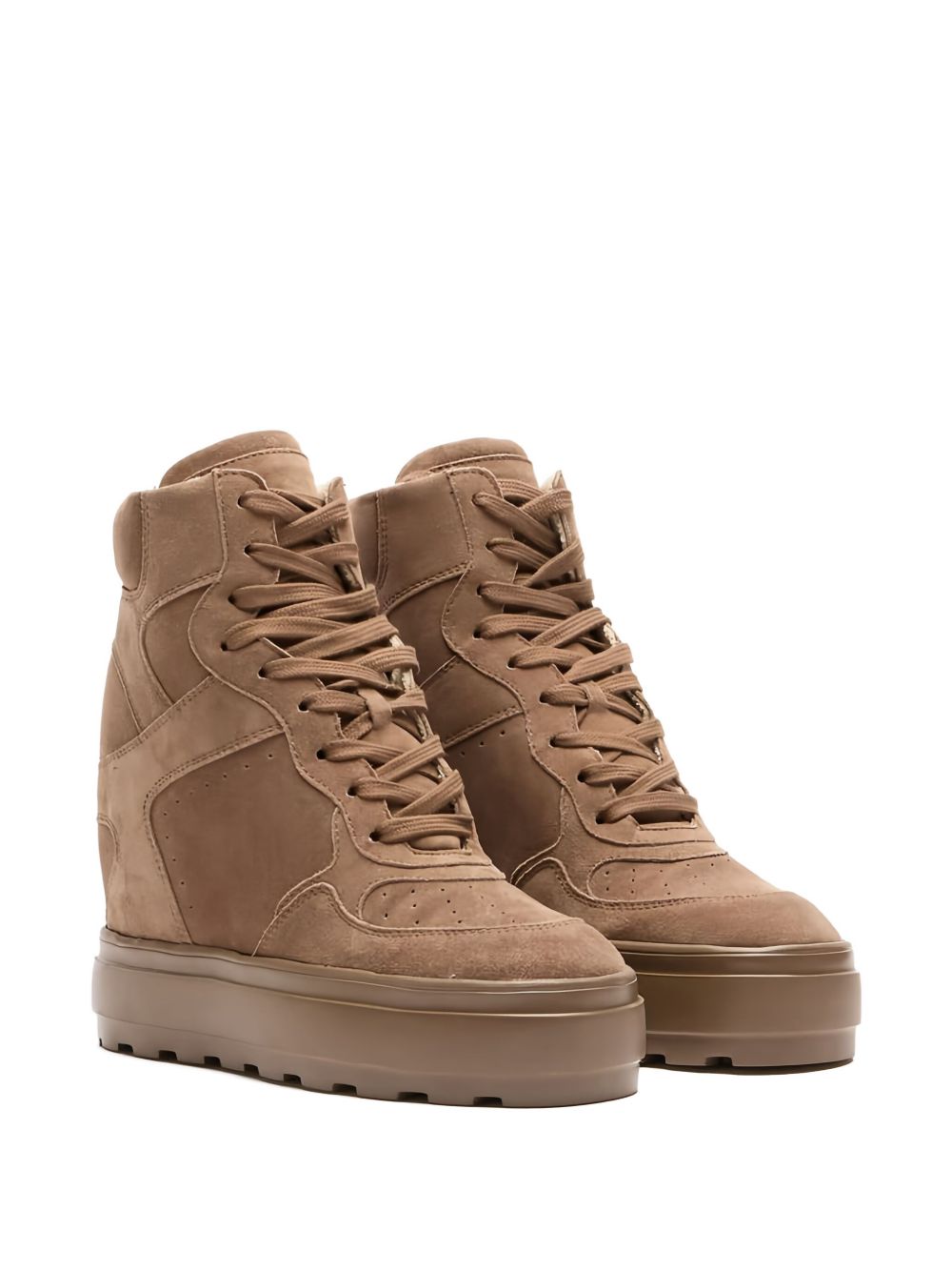 Casadei Beige Suede Boots