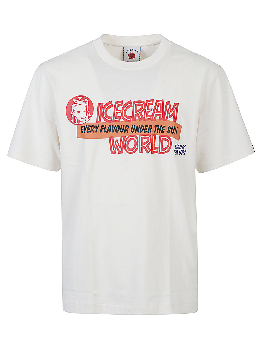Icecream White T‑Shirt for Men