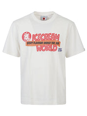 Icecream White T‑Shirt for Men
