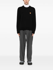 Maison Kitsuné Bold fox head patch sweater