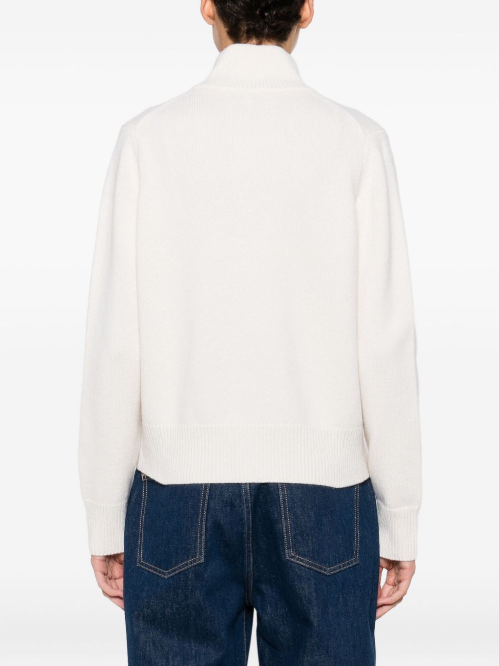 Maison Kitsuné Beige Sweater