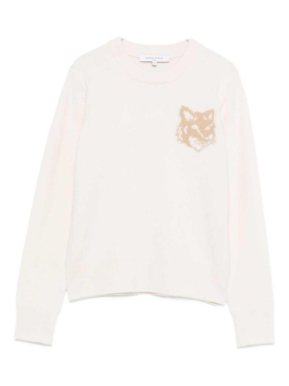 Maison Kitsuné Beige Sweater