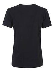 Emporio Armani Black T‑Shirt and Polo Topwear