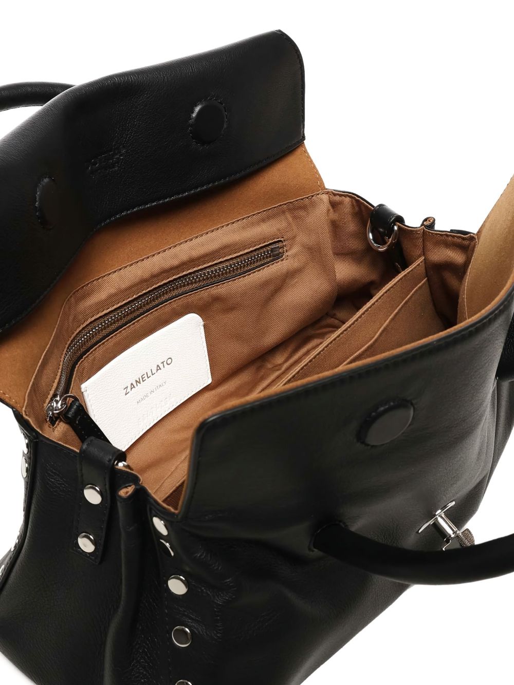 Zanellato Black Leather Handbag