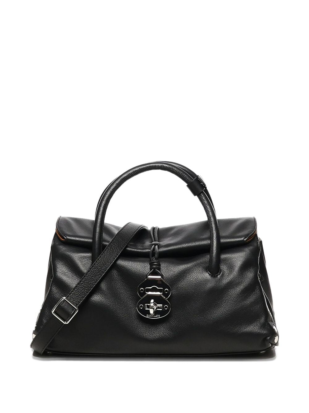 Zanellato Black Leather Handbag