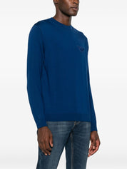 Emporio Armani Blue Sweater
