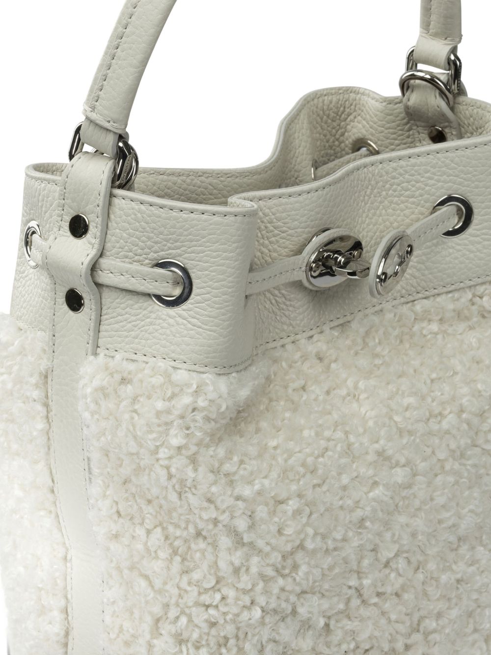 Zanellato White Shoulder Bag