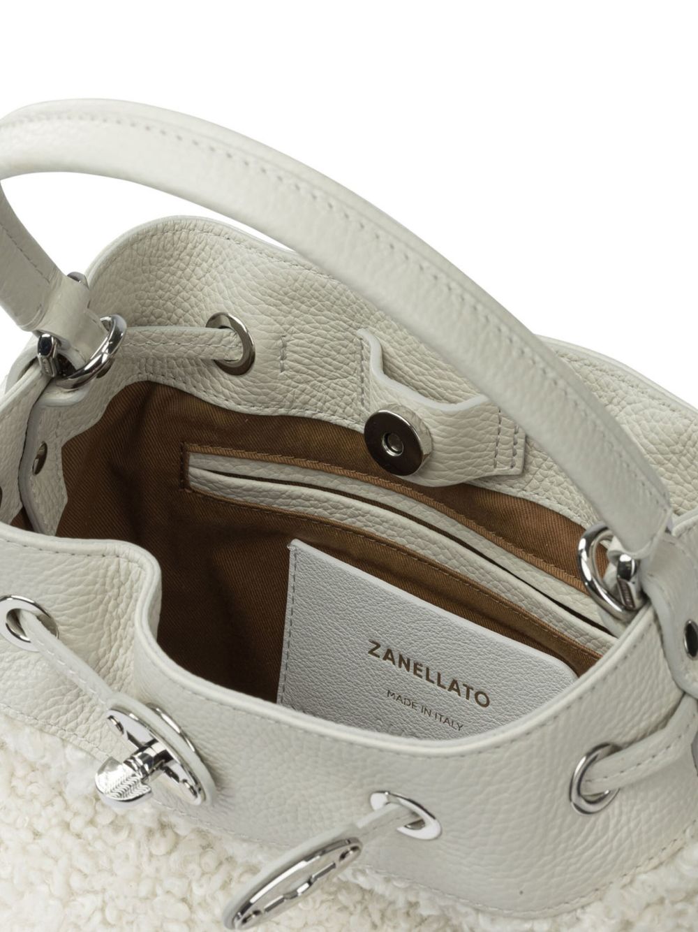 Zanellato White Shoulder Bag
