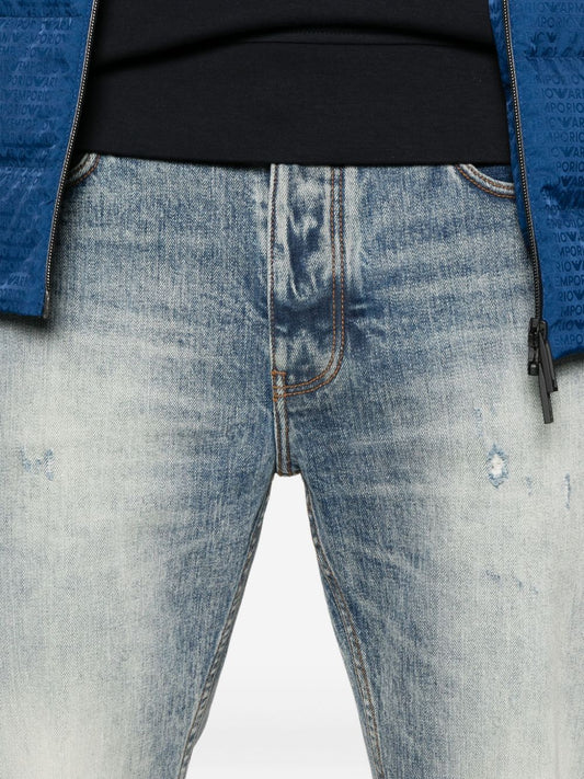 Emporio Armani Blue Men's Jeans — Effortless Elegance