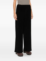 Apuntob Black Wool Trousers