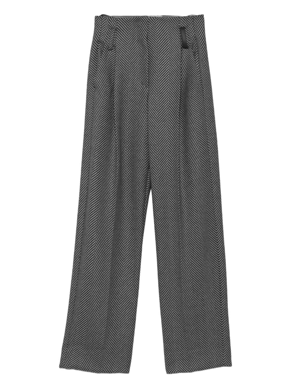 Forte Forte Grey Trousers for Women