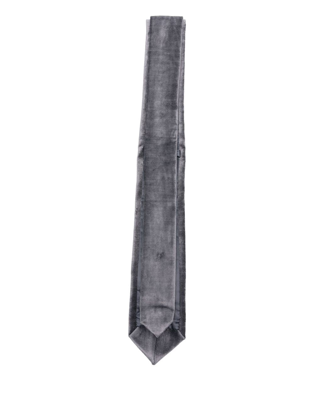 Forte Forte Grey Silk Tie
