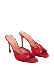 Amina Muaddi Bordeaux Sandals for Women