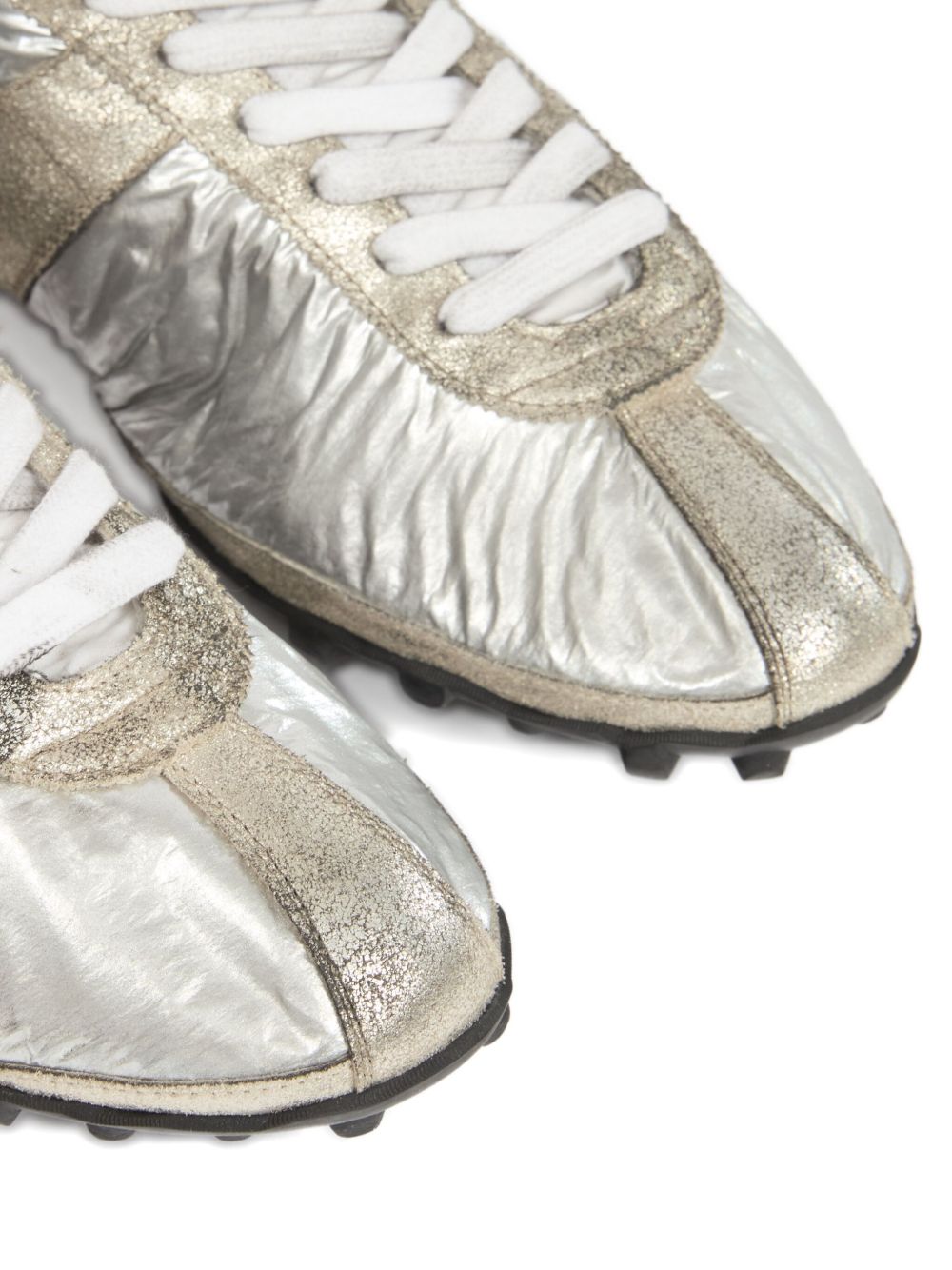 Maison Margiela White Leather Sneakers