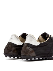 Maison Margiela Black Leather Sneakers