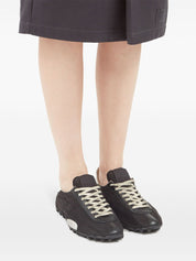 Maison Margiela Black Leather Sneakers