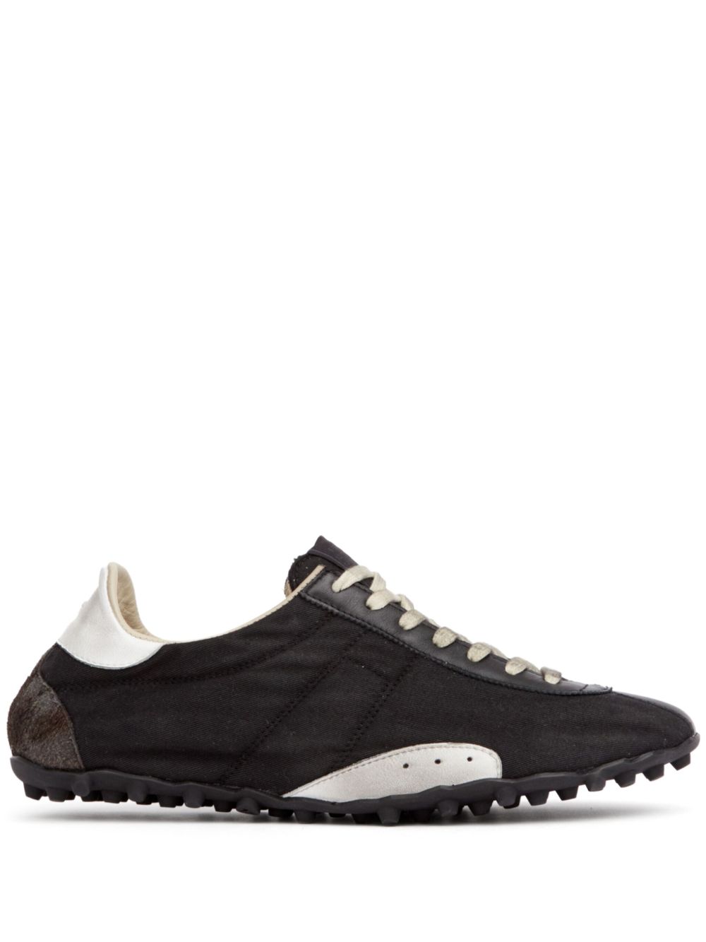 Maison Margiela Black Leather Sneakers