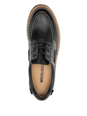 Woolrich Black Flat Moccasins