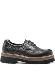 Woolrich Black Flat Moccasins