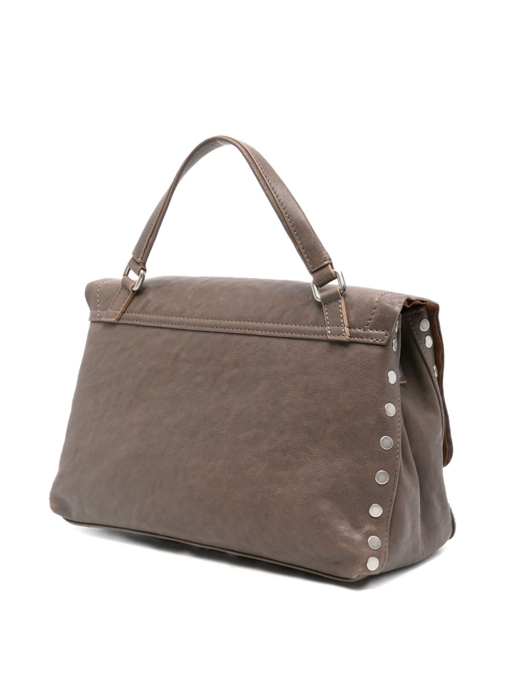 Zanellato Grey Leather Handbag