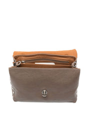 Zanellato Grey Leather Handbag