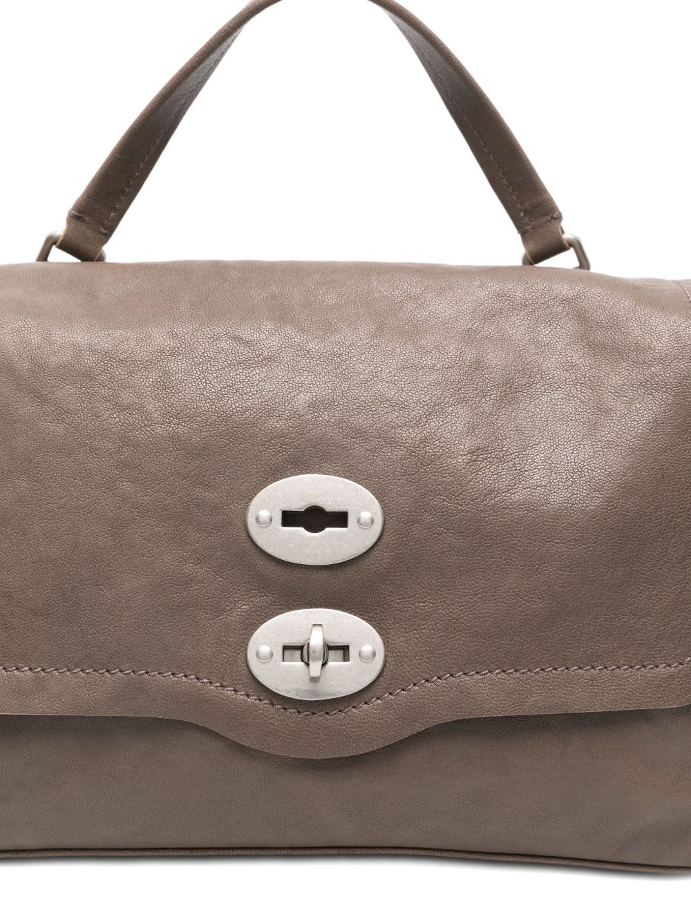 Zanellato Grey Leather Handbag