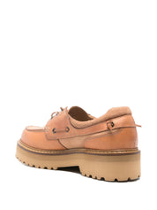 Woolrich Camel Flat Moccasins