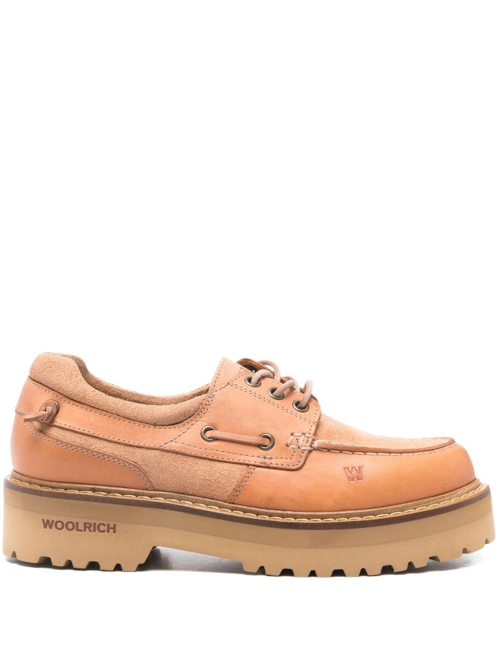Woolrich Camel Flat Moccasins