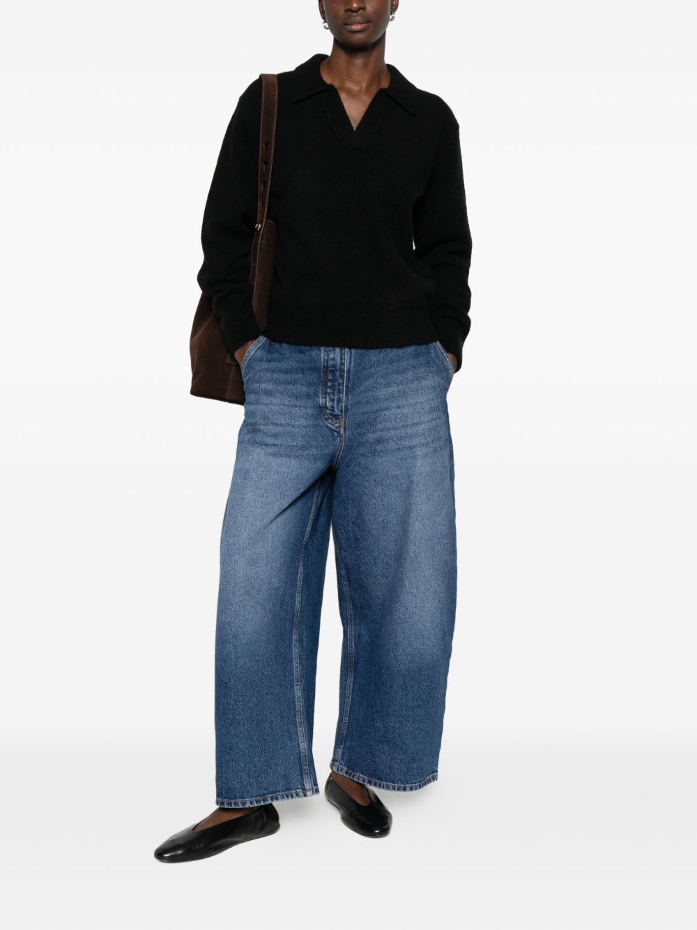 Dunst Black Sweater for Women