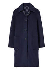 Tory Burch Blue Coat for Women