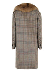 Bazar Deluxe Beige Coat for Women