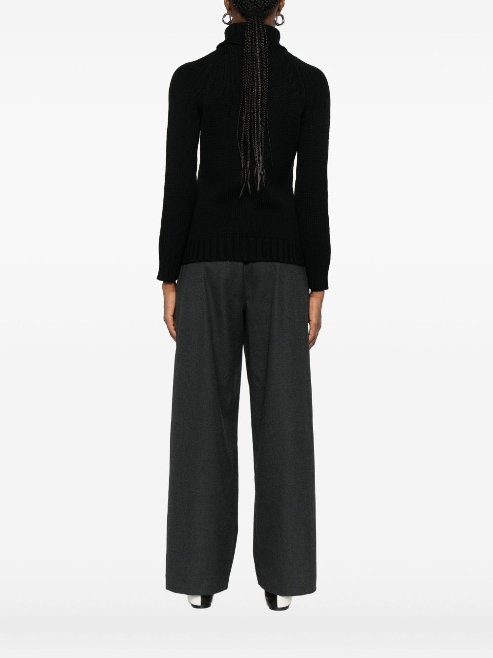 Base Black Sweater for Women