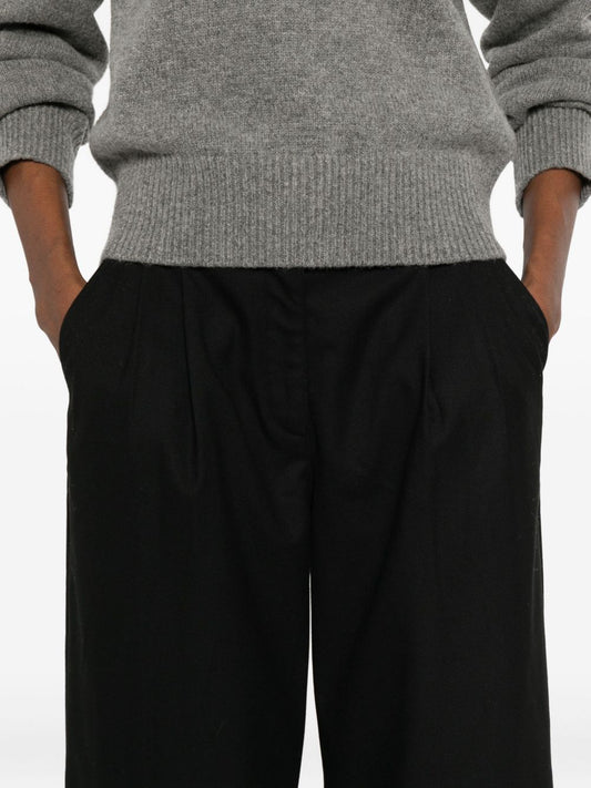 Dunst Black Trousers — Tailored Elegance for Day-to-Night